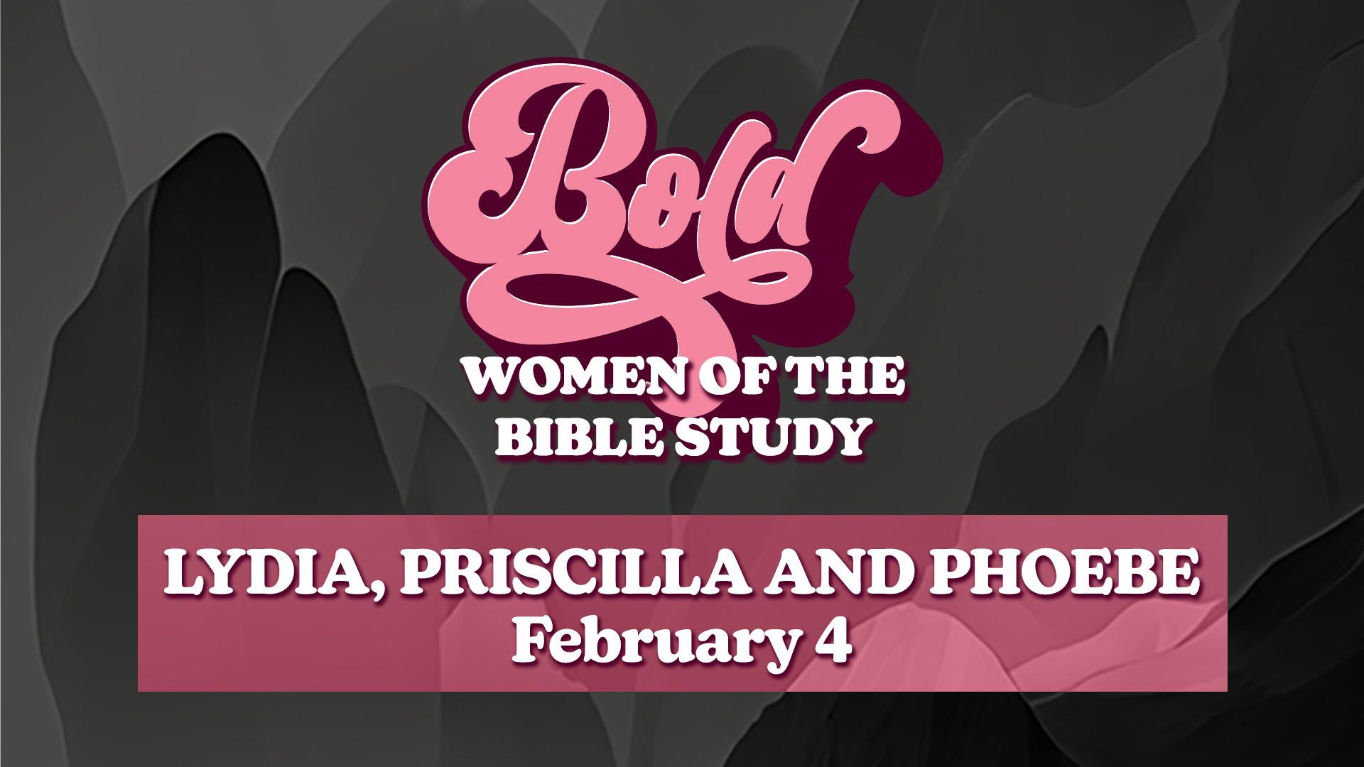 Women of the Bible study
