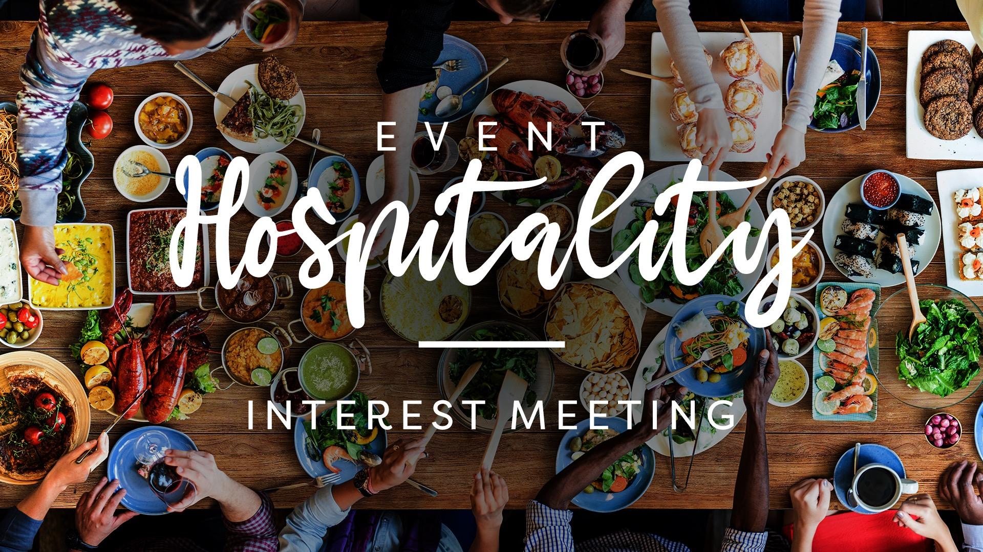 Event Hospitality Interest Meeting